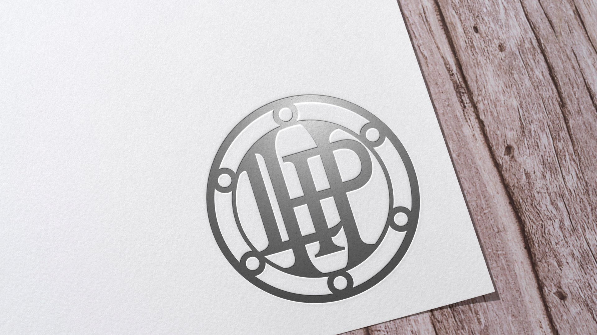 Réalisation pour Référence au monogramme circulaire